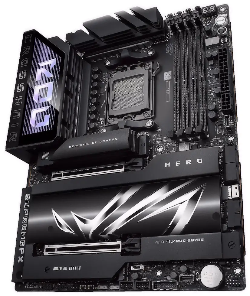 Montaje Placa Base ASUS ROG CROSSHAIR X870E DARK HERO Galapagar Informático - Montaje Placa Base ASUS ROG CROSSHAIR X870E DARK HERO Galapagar